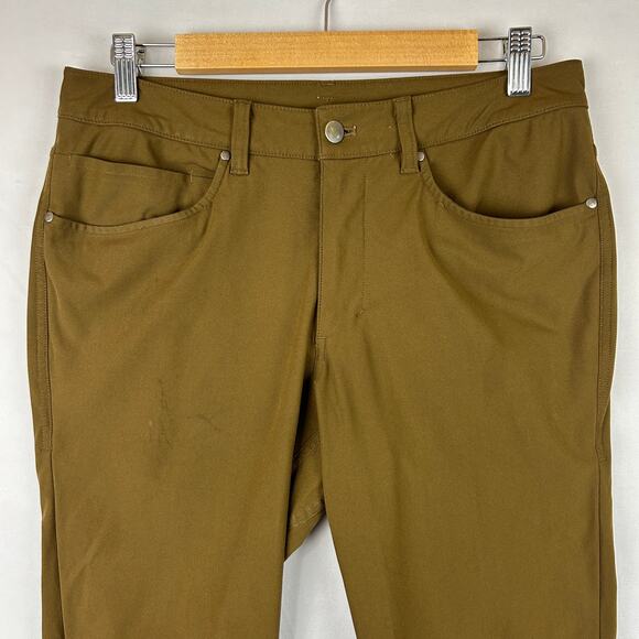 Lululemon ABC Pant Slim Khaki LM5972S 30" Inseam Men's Size 30 *SEE DETAILS* - Picture 2 of 11